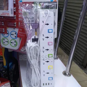 Extension Cable 6 Way With Usd/ Type C Slots