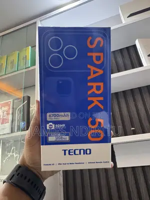 New Tecno Spark 50 128 GB Blue