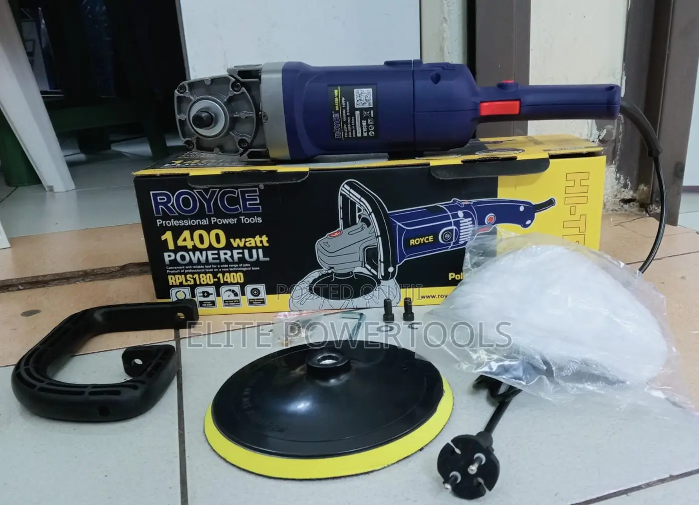 Royce 1400W Variable Speed Polisher