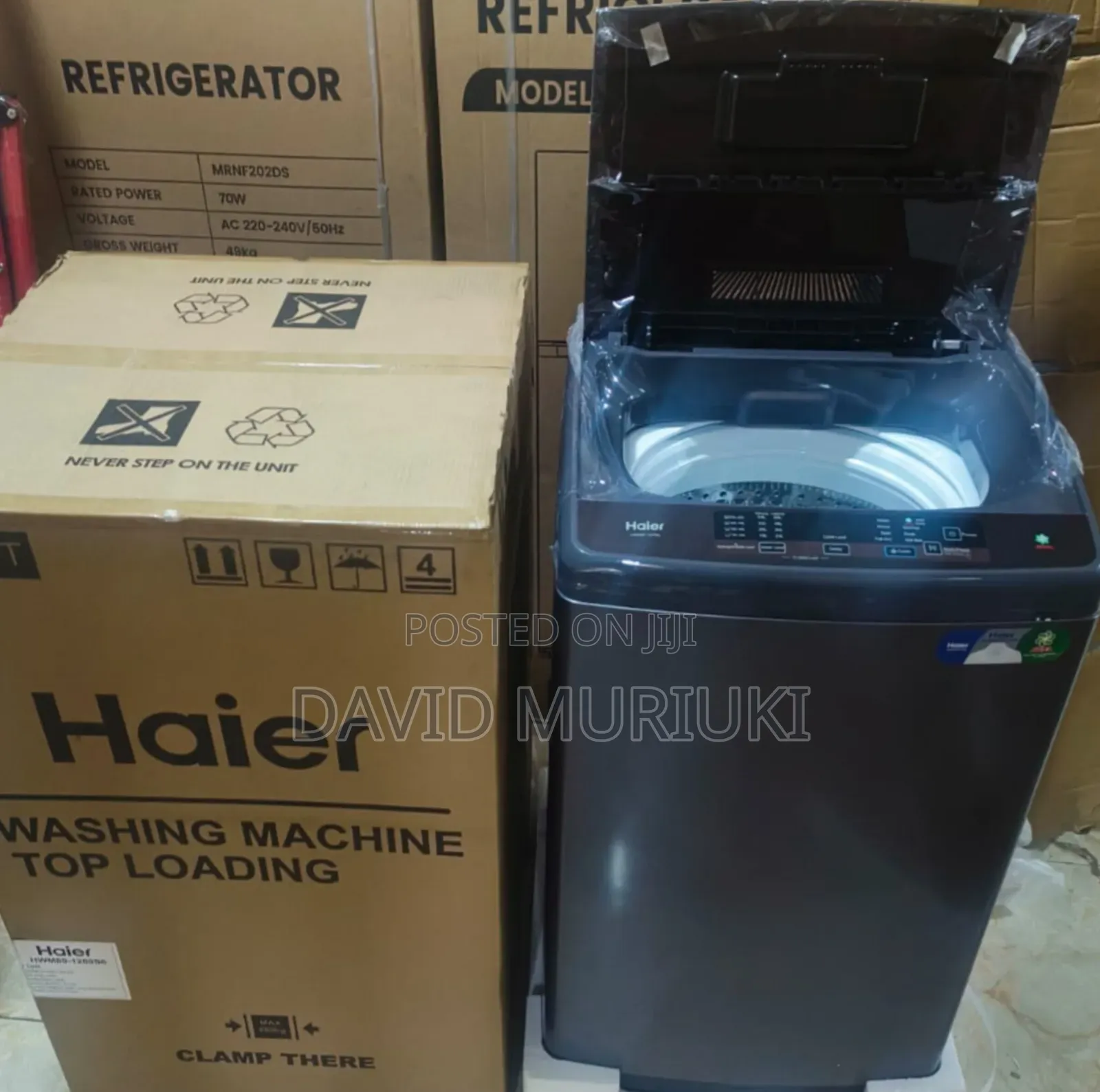 Haier 8kg Full Automatic Top Loader Washing Machines