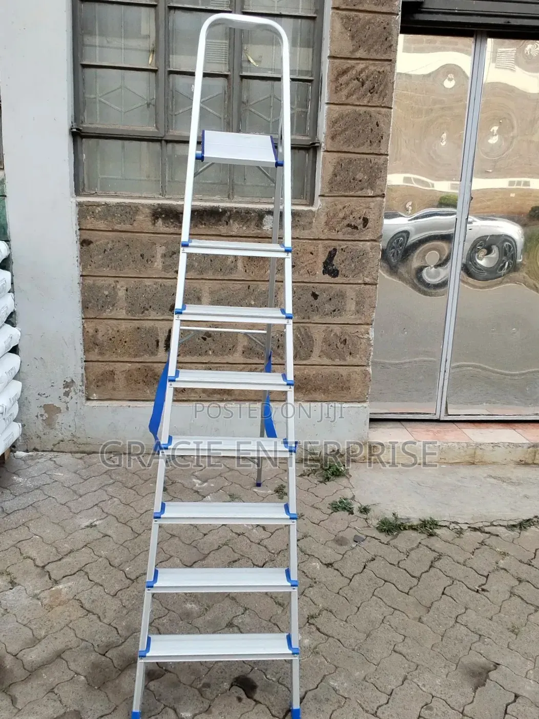 Aluminum Household 8 Step Ladder