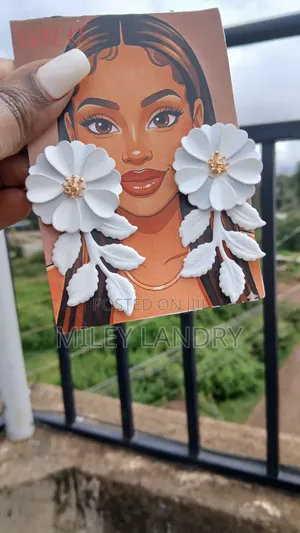 Floral Statement Earrings