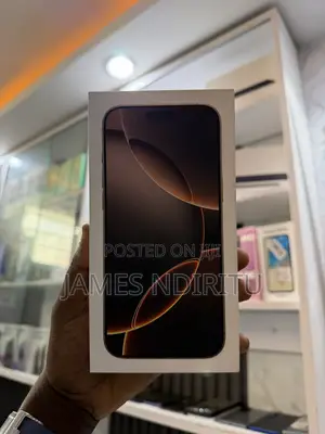 New Apple iPhone 16 Pro Max 256 GB Black