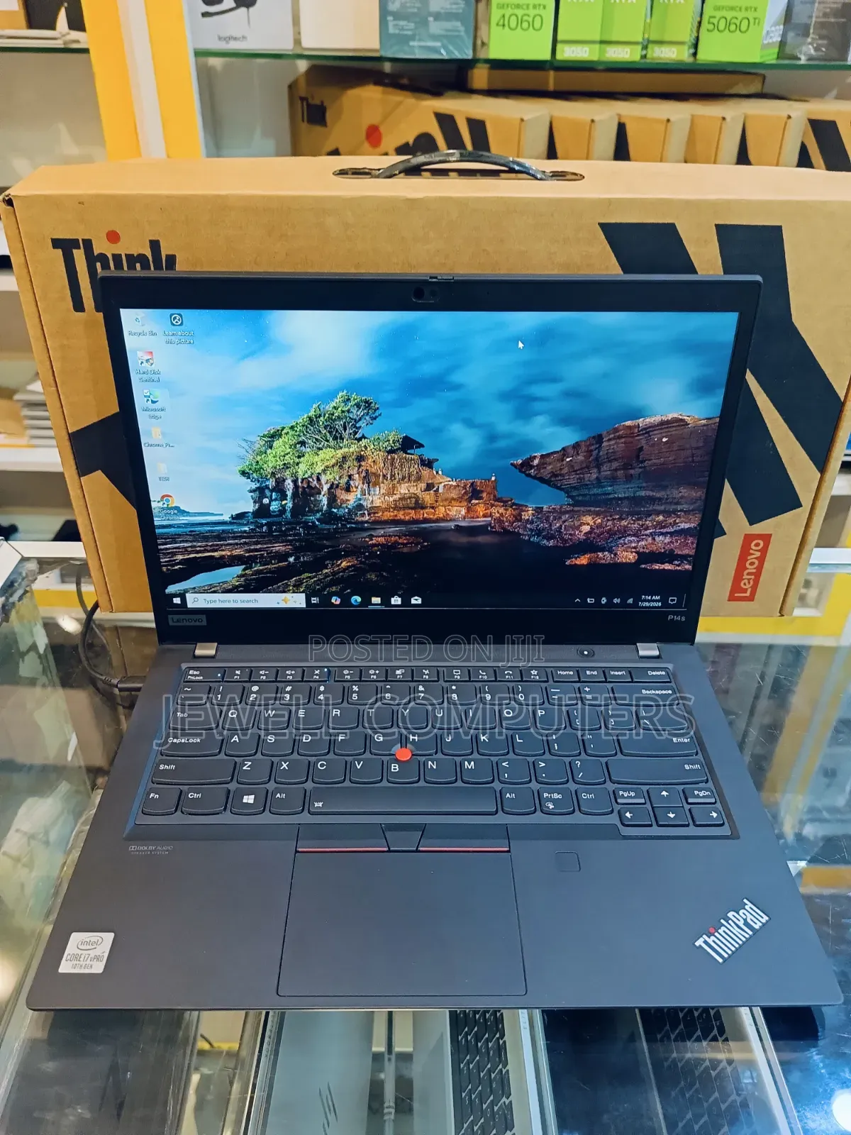 Laptop Lenovo ThinkPad P14s 16GB Intel Core i7 SSD 256GB