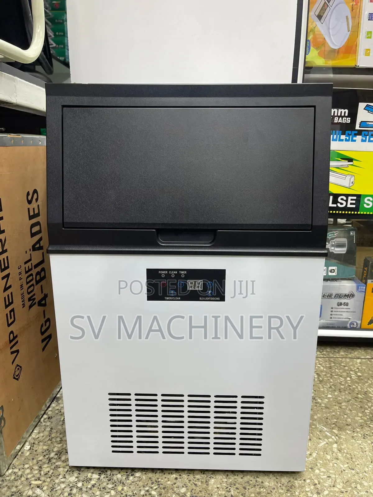 Heavy Duty 45kg Ice Cube Maker Machine
