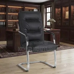 Office Chairs; Heavy Leather Visitors Office Front Chairs