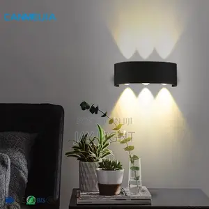 Indoor Wall Lights for Home Surface Mounted Black Walllighting