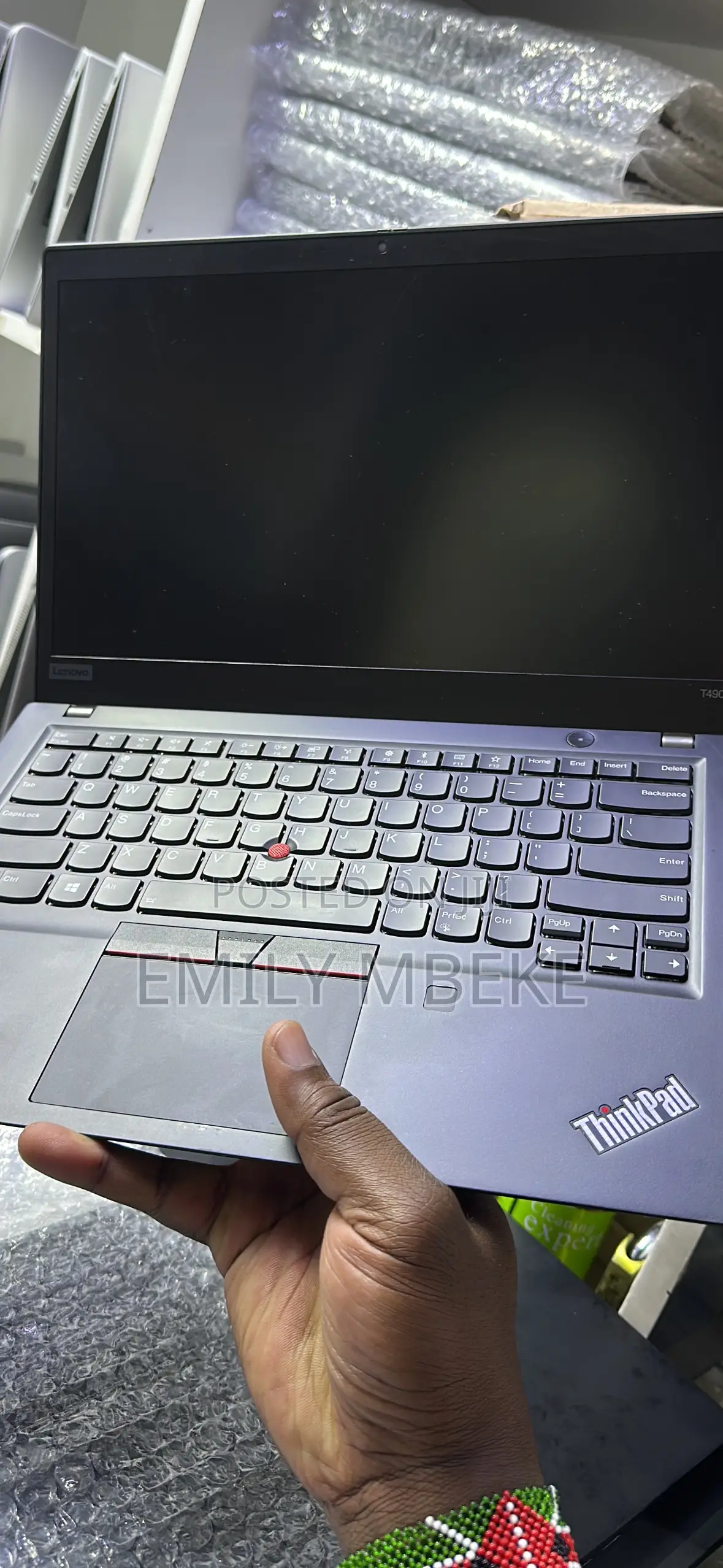 Laptop Lenovo ThinkPad T490s 32GB Intel Core i7 HDD+SSD 512GB
