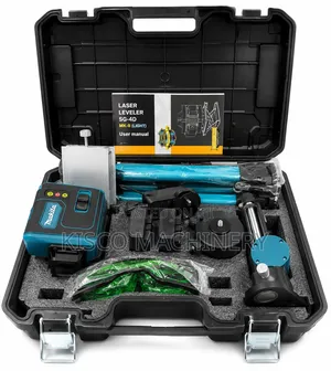 Makita 4D Laser Level/Professional 16 Line Green Beam Laser Level Set