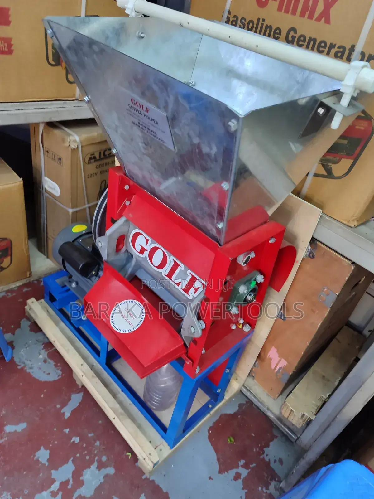 Electric Coffee Pulping Machine