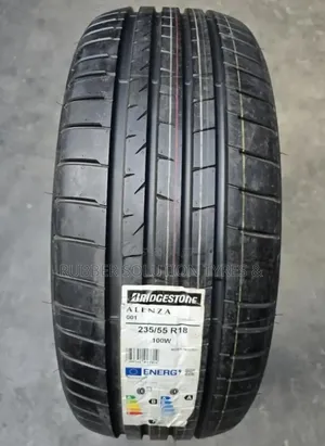 235 /55 R18 Bridgestone Tyres 100w Alenza 001