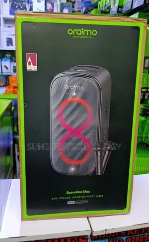 Oraimo 200w Ultimate Sound Epic Volume, Spacebox Max With Microphone