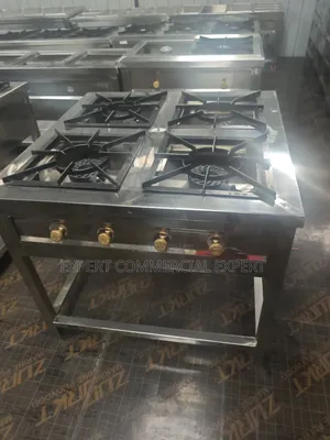 4 Burner Stainless Steel