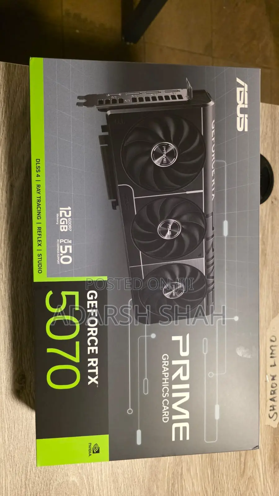NEW RTX 5070 Graphics Card GPU - ASUS Prime