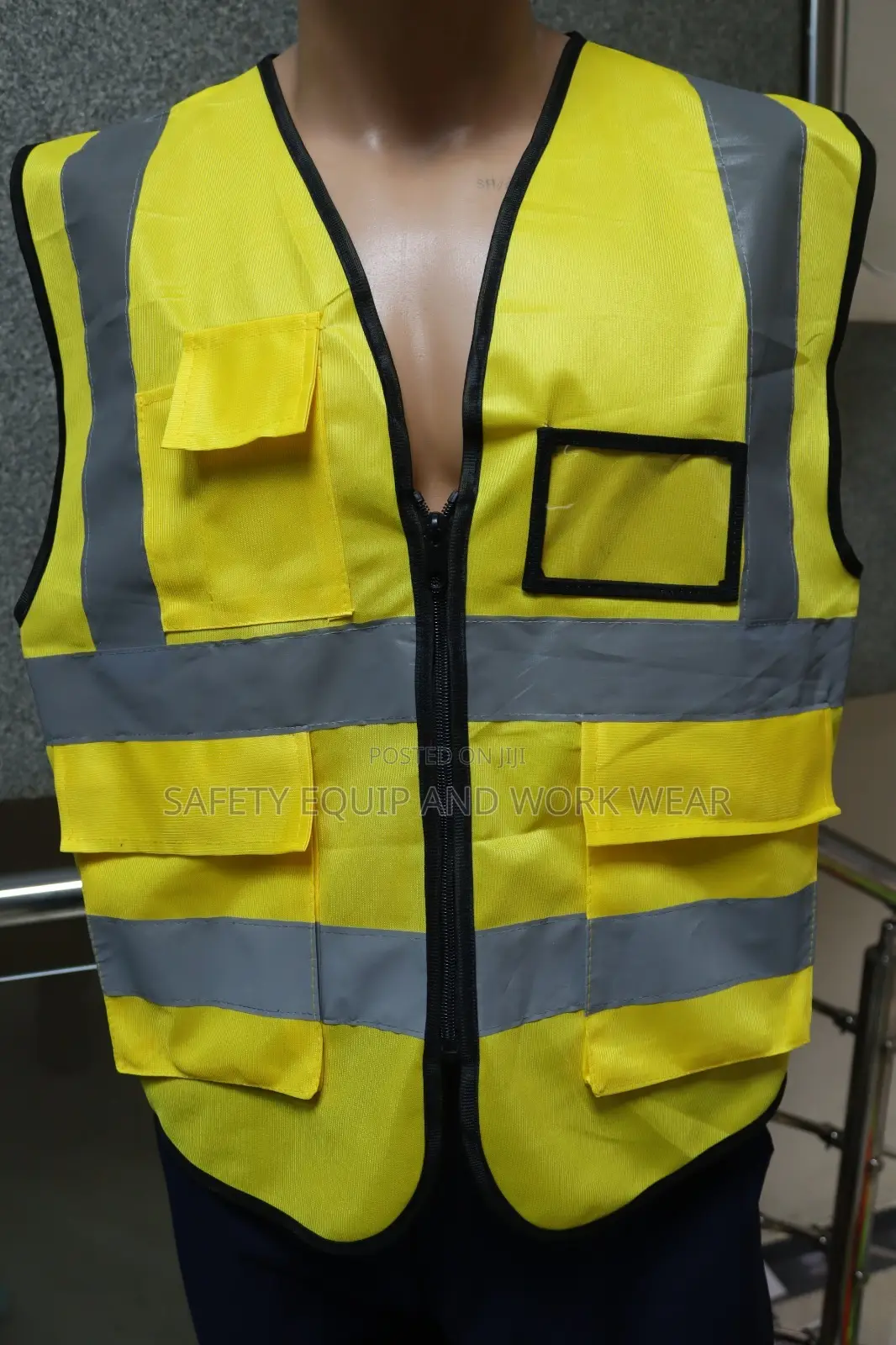 Reflective Vest With Pockets