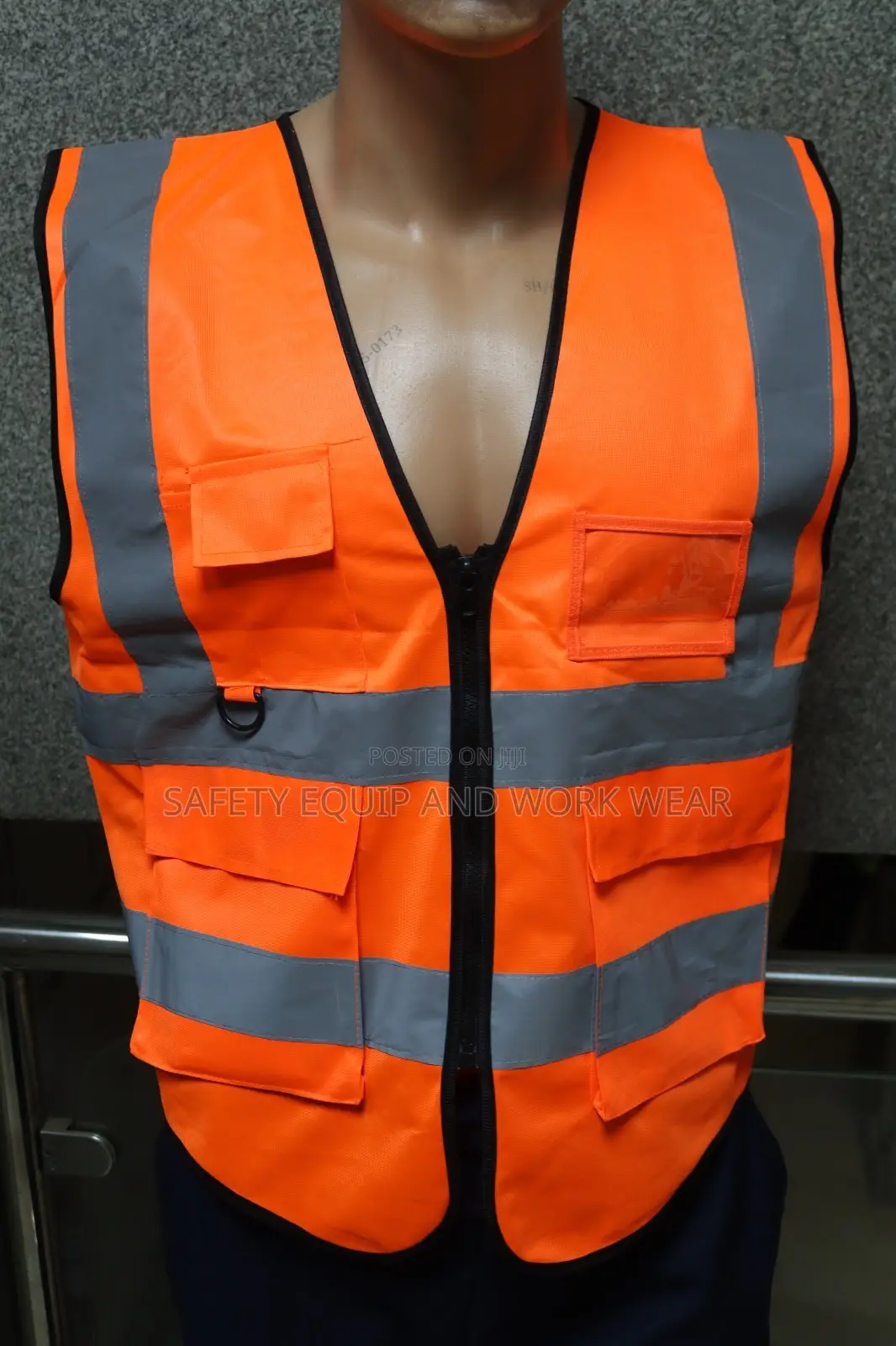 Reflective Vest With Pockets