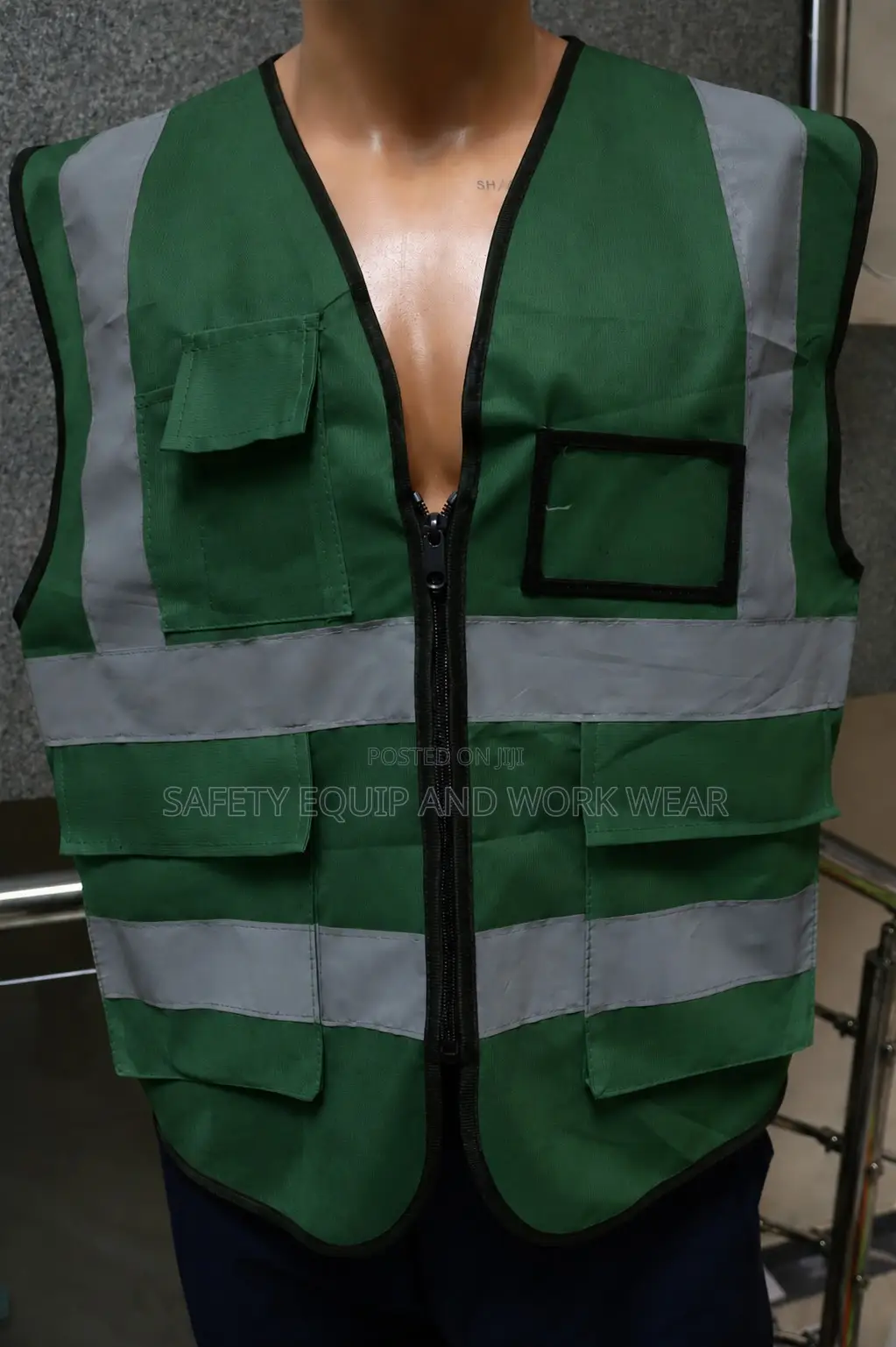 Reflective Vest With Pockets