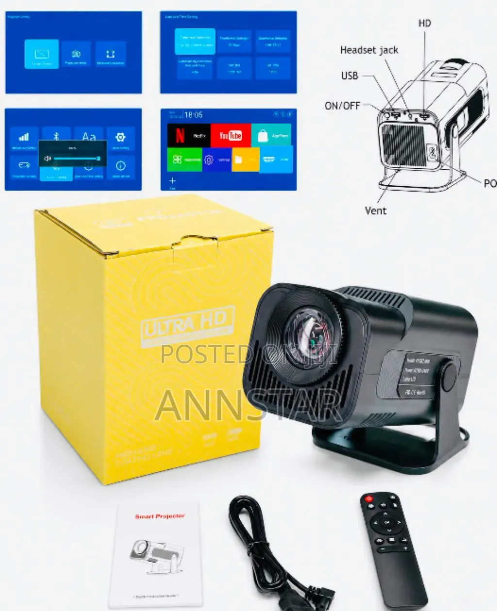 Projector HY320 Mini