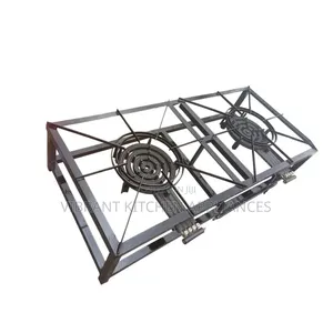 Mild Steel Four‐Ring Double Burner Cooker