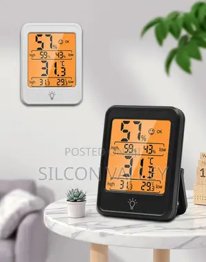 LCD Digital Display Thermometer Hygrometer for Home Indoor Outdoor