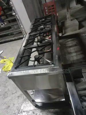 Ouray Design 3-Burner Cooker Commercial Gas Driven