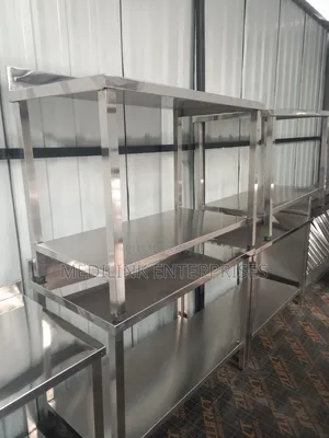 Bengal 4*2ft Mirror Stainless Steel Commercial Kitchen Package Tables