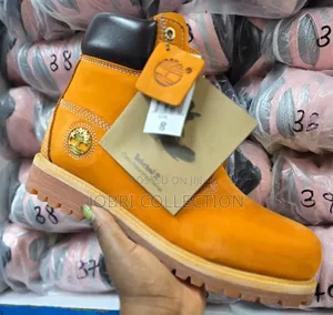 Brown Timberland High Quality Leather Boots