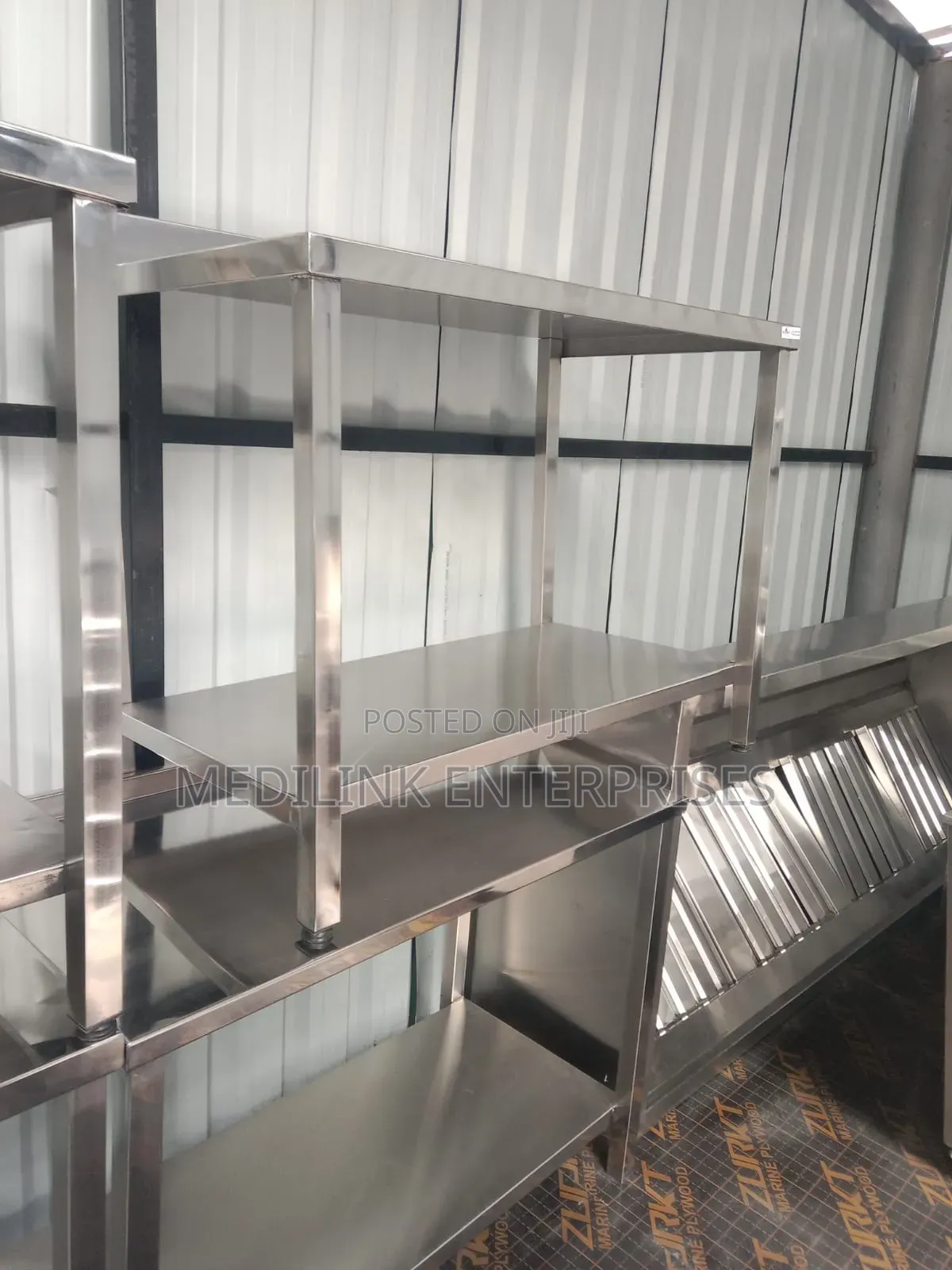 Malacan Stainless 4*2ft Working/Package Tables