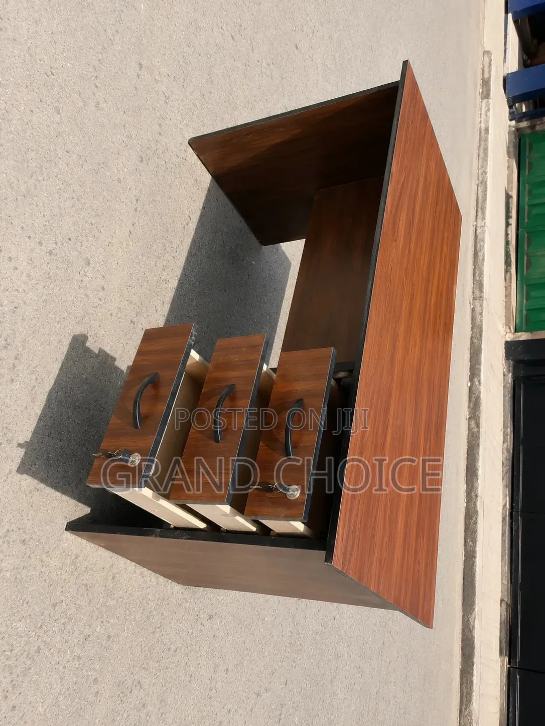 Wooden Office Computer Desk 1.4m Length
