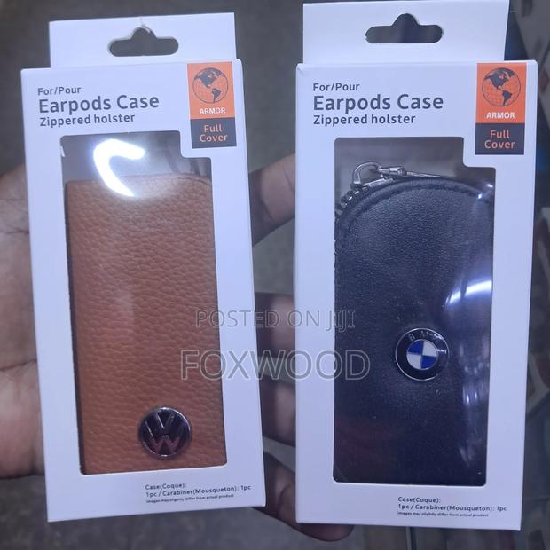 Stylish PU Leather Car Key Cover Case - thumbnail 3