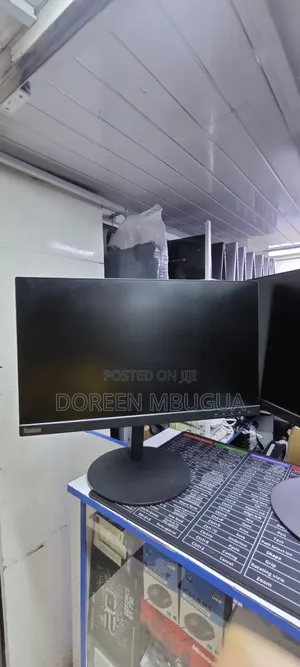 Clean Lenovo 22 Inches Frameless Monitors