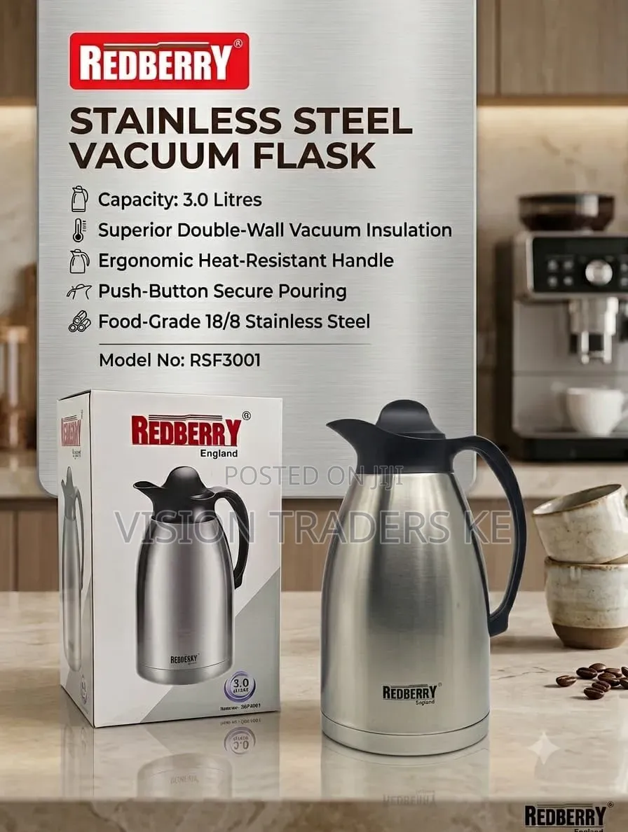 Redberry Unbreakable Flask 3ltrs