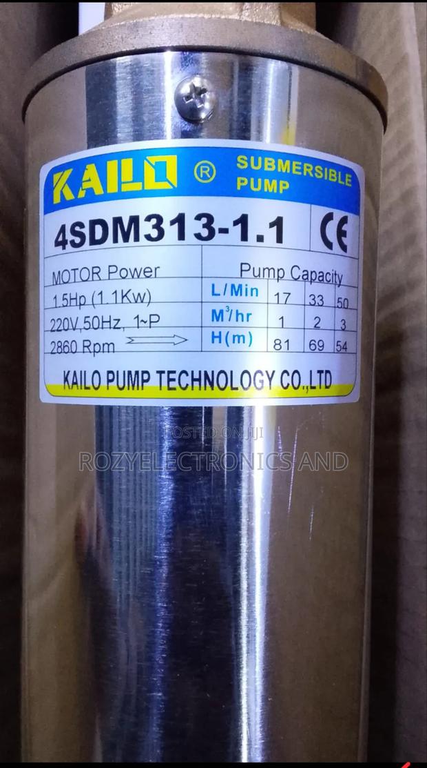 Kailo 1.5p Submassible Pump - main view