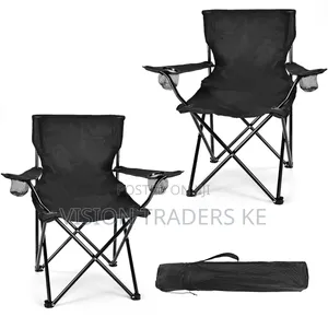 Portable, Foldable Camping Chair With Arm Rest