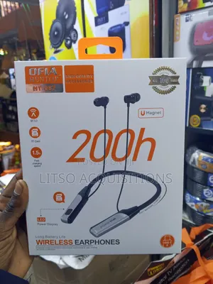 OFIA Huntop HT-087 Wireless Bluetooth Neckband Earphones –