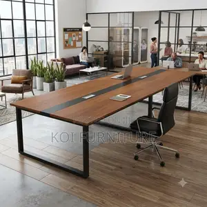 Boardroom Table; 2.4 M Office Setting Boardroom Table