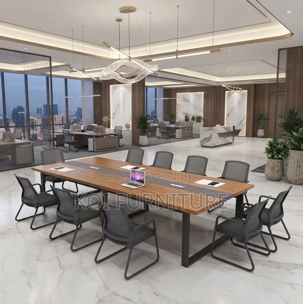 Boardroom Table; 2.4 M Office Setting Boardroom Table
