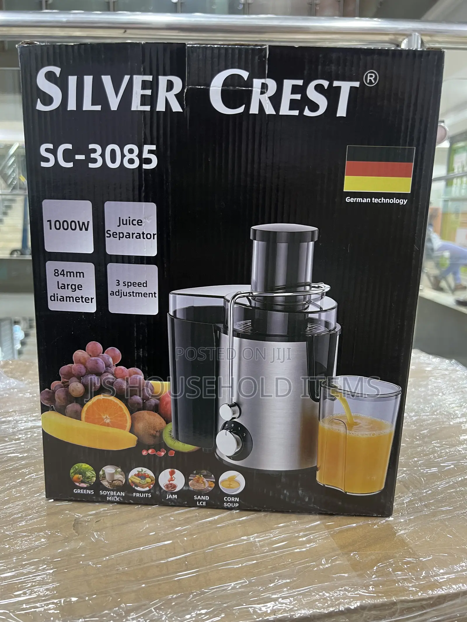 Silver Crest 1000w Juicer Sc-3085