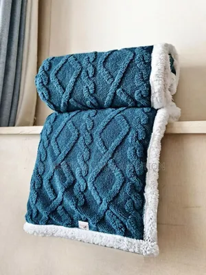 Sherpa Throw Warm Blanket