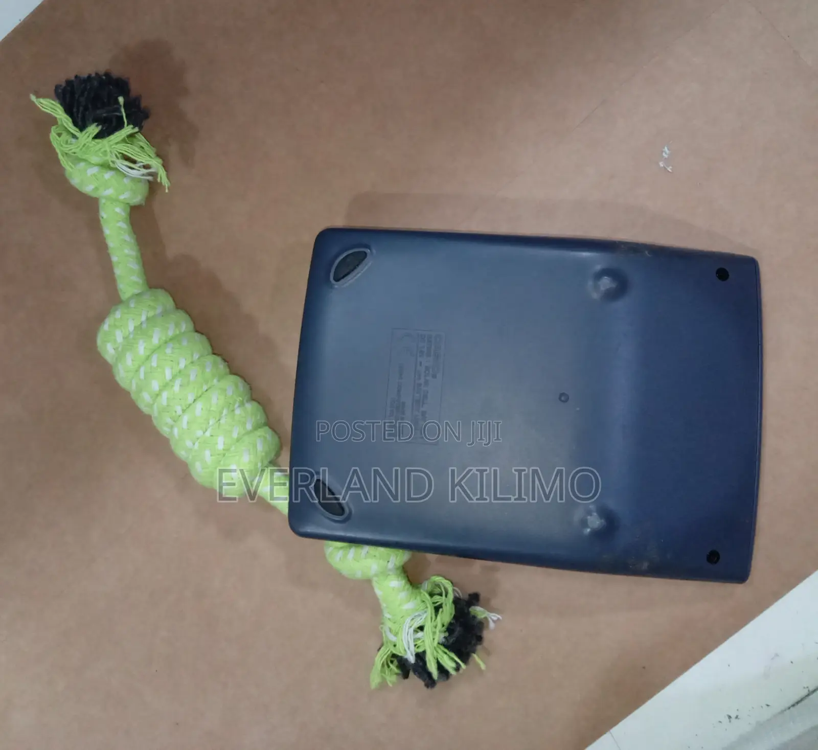 Green Chew-Bite Rope Toy for Dogs