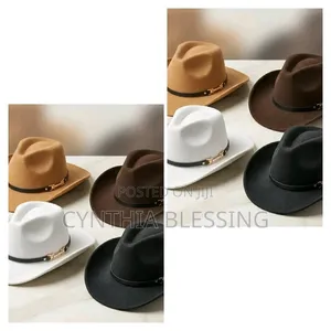 Woolen Cowboy Hats With Belt