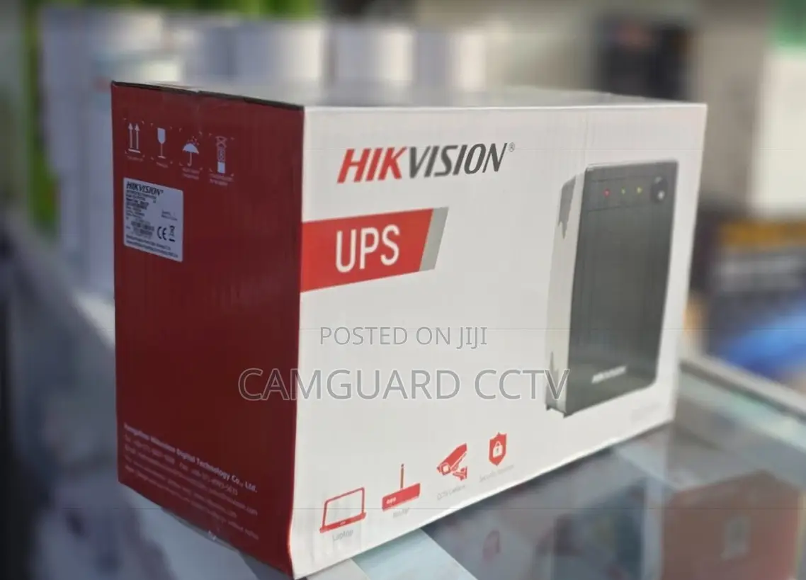 Hikvision 1000VA 600W UPS With 12V 7Ah Batteries