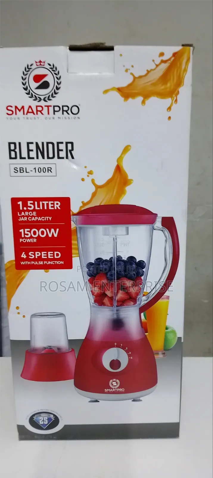 Smartpro SBL 100R Electric Blender