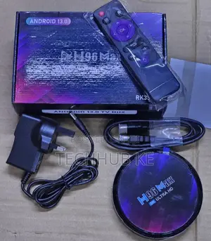 Android 13 H96 Max TV Box 4GB 32GB WiFi 6 Media Player