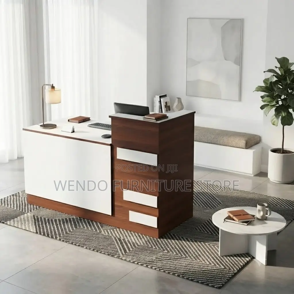 Reception Desk; 1.6 Meters Reception Front Modern Desks