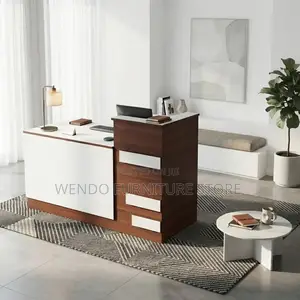 Reception Desk; 1.6 Meters Reception Front Modern Desks