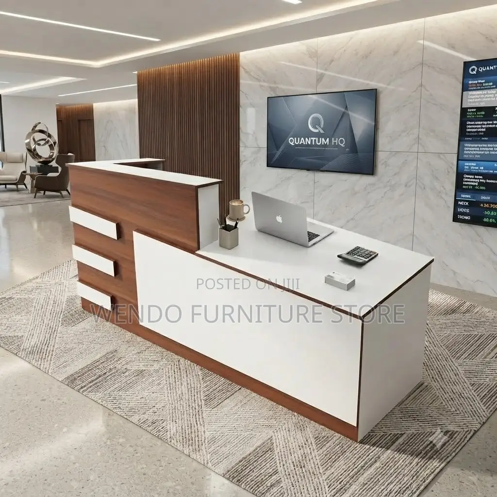 Reception Desk; 1.6 Meters Reception Front Modern Desks