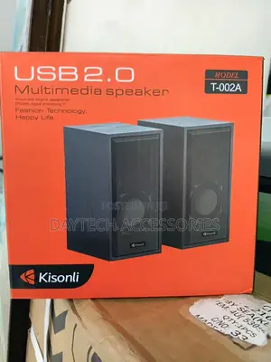 Kisonli T-002a Wooden USB 2.0 Multimedia Speaker.