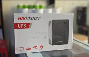 Hikvision 1000VA UPS 600W Reliable Backup With 2 X 12V 7Ah