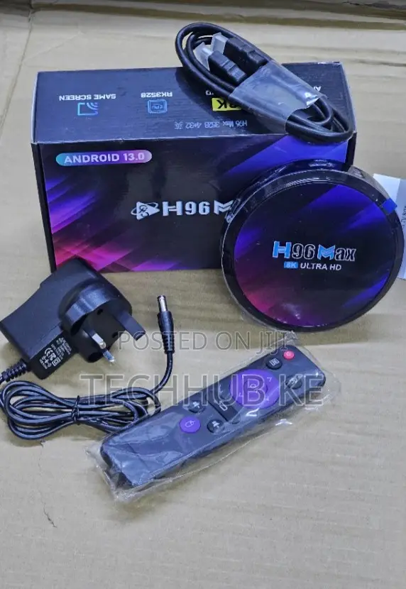 H96 Max 4gb 32gb Android TV Box With Hdmi USB Support